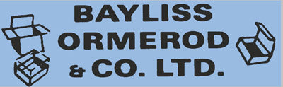 Bayliss Ormerod; manufacturers of transparent boxes, stitched boxes, presentation boxes and lids