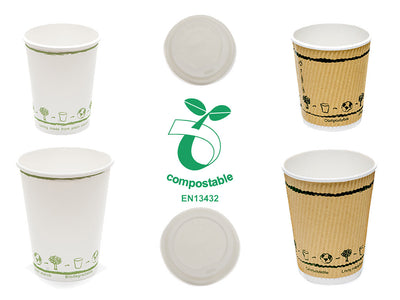 Announcing Our New Range: Fully Compostable Hot Cups and Lids