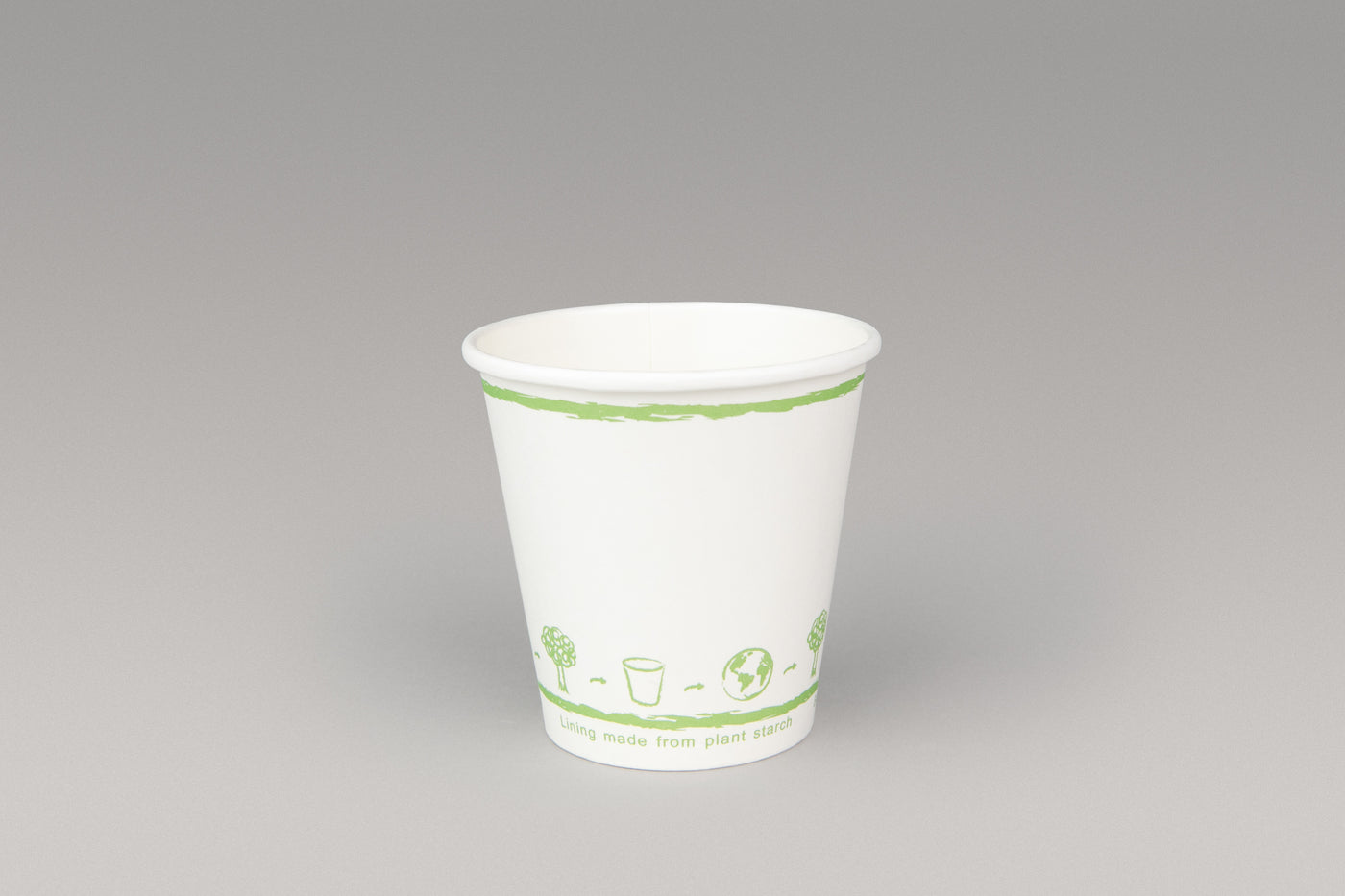 Compostable Paper Cups and Lids
