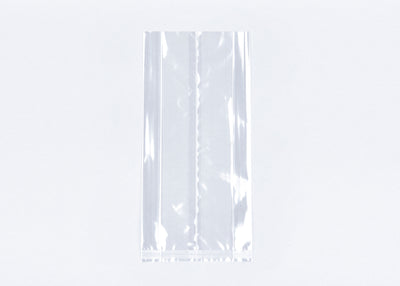 Clear Cellophane Gusseted Bags