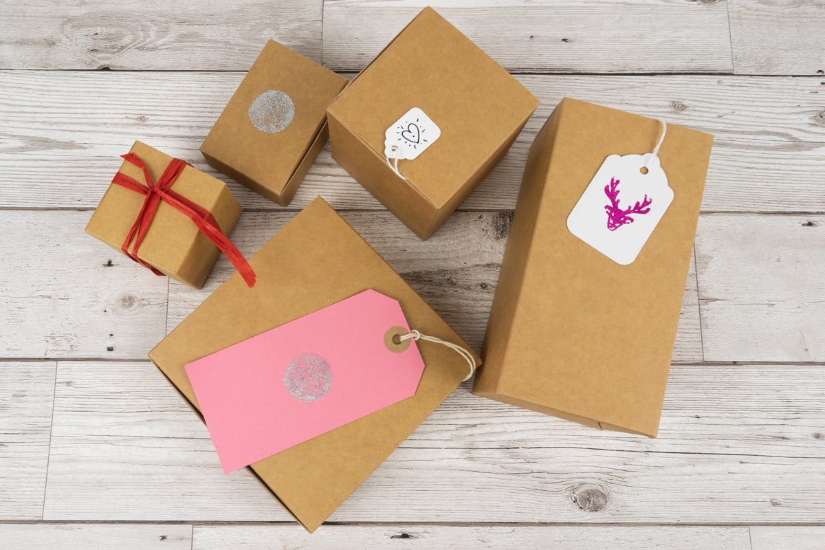 Kraft Brown Gift Boxes - The Bag N Box Man Ltd